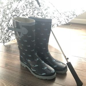 💧Funky Whale Rain Boots ☔️